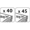 Діркопробивач металевий ESSENTIALS METAL, 40/45л., чорний ( MP.404411 )