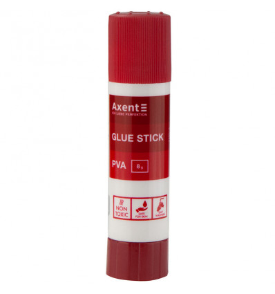 Клей-карандаш Axent 7101-A PVA, 8 г