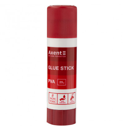 Клей-карандаш Axent 7103-A PVA, 25 г