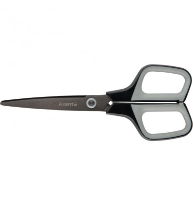 Ножницы Axent Titanium 6306-03-A, 19 см, с прорезиненными ручками, графитно-серые ( 6306-03-A )