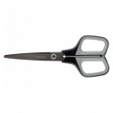Ножницы Axent Titanium 6306-03-A, 19 см, с прорезиненными ручками, графитно-серые