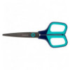 Ножницы Axent Titanium 6306-16-A, 19 см, с прорезиненными ручками, сине-бирюзовые