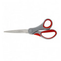 Ножницы Axent Duoton 6301-06-A, 18 см, прорезиненные ручки, серо-красные