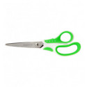 Ножницы Axent Shell 6304-09-A, 18 см, прорезиненные ручки, бело-салатовые