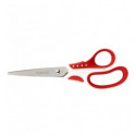 Ножиці Axent Shell 6304-06-A, 18 см, прогумовані ручки, біло-червоні