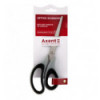 Ножницы Axent Duoton Soft 6102-01-A, 21 см, прорезиненные ручки, серо-черные