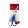 Ножиці Axent Standard 6216-02-A, 21,5 см, сині