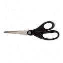 Ножницы Axent Welle 6202-01-A, 20 см, пластиковые ручки, черные
