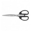Ножницы Axent Ultra 6211-01-A, 19 см, пластиковые ручки, черные