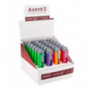 Ніж канцелярський Axent 6402-A, лезо 18 мм, асортимент кольорів