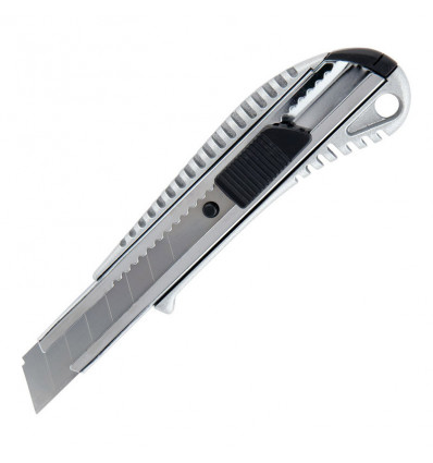 Нож канцелярский металлический (Al) Axent 6902-A, лезвие 18 мм