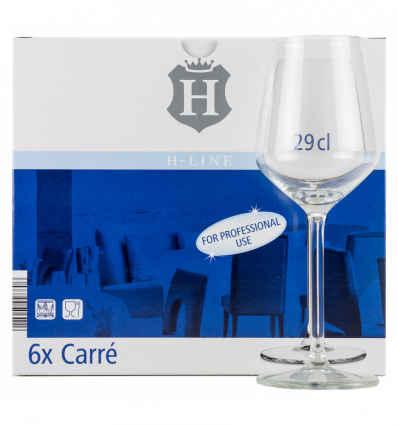 Бокал H-Line для белого вина 290мл 6шт