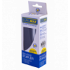 Степлер пластиковый, RUBBER TOUCH, 20 л., (скобы №24 26), 127х54х33 мм, черный ( BM.4202-01 )