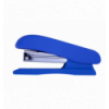 Степлер пластиковый, RUBBER TOUCH, 20 арк., (скобы №24 26), 127х54х33 мм, синий