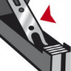 Степлер ADVANCED METAL, металлический, 25л., (скобы №24/6, 26/6), серебристый ( MP.354510 )