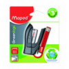 Степлер компактний GREENLOGIC MINI, пластиковий, 15л., (скоби №24/6 26/6), асорті ( MP.353010 )