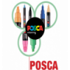 Маркер POSCA, 0.9-1.3мм, пише жовтим ( PC-3M.Yellow )