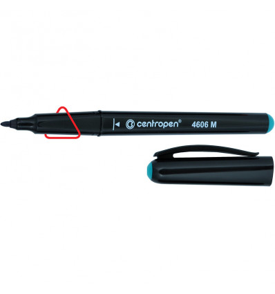 Маркер CD-Pen 4606 ergoline, 1 мм зелений ( 4606/04 )