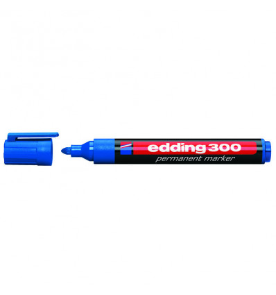 Маркер Permanent e-300 1,5-3 мм круглый синий