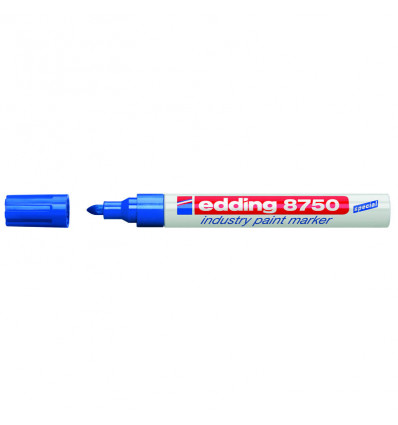 МАРКЕР перманентний синій 2 - 4 мм Industry Painter Edding
