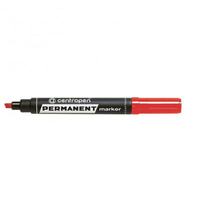 Маркер Permanent 8576 1-4,6 мм клиновидный красный