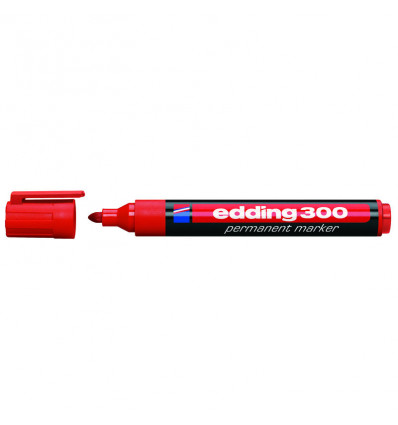 Маркер Permanent e-300 1,5-3 мм круглый красный