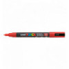 Маркер POSCA, 0.9-1.3мм, пише червоним ( PC-3M.Red )