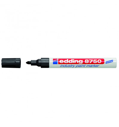 Маркер Industry Paint e-8750 2-4 мм чорний ( e-8750/01 )