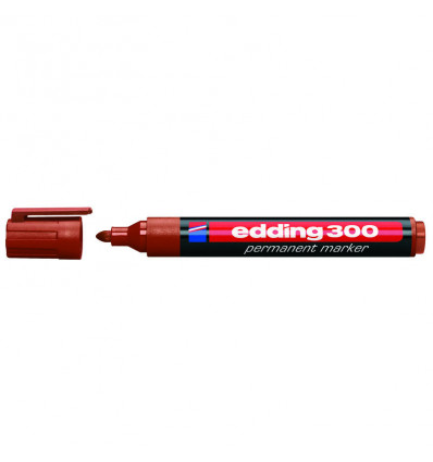 Маркер Permanent e-300 1,5-3 мм круг. коричневый