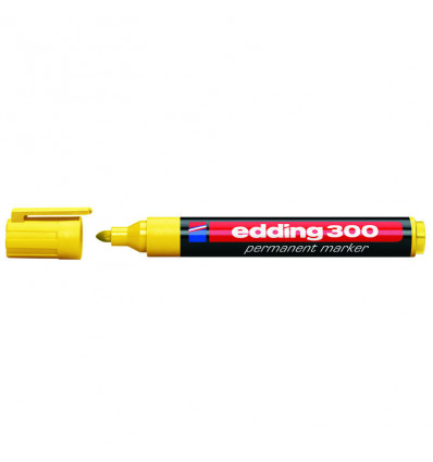 Маркер Permanent e-300 1,5-3 мм круглый жёлтый