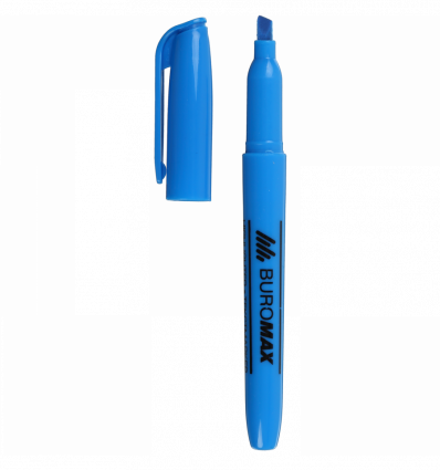 Текст-маркер, синий, JOBMAX, 2-4 мм, водная основа, круглый