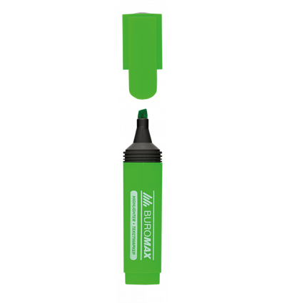 Текст-маркер, зеленый, 2-4 мм, водная основа, флуоресцентный