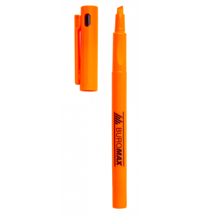 Текст-маркер тонкий, помаранчевий, 1-4 мм
