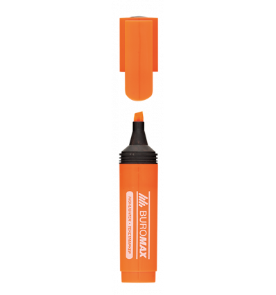 Текст-маркер, оранжевый, 2-4 мм, водная основа, флуоресцентный