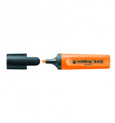 Маркер Highlighter e-345 2-5 мм клиновидный оранже