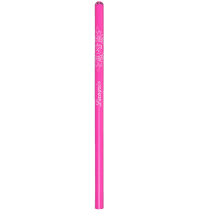 Олівець графітовий з кристалом, 4 шт./уп., рожевий