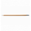 Олівець графітовий L2U, HB, дерев'яний корпус, з гумкою,