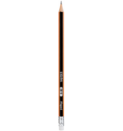 Карандаш графитовый BLACK PEPS 2B, с ластиком ( MP.851722 )
