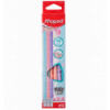 Олівець графітовий BLACK PEPS, HB, з ластиком, PASTEL ( MP.851730 )