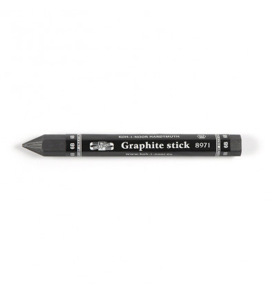 Олівець графітний бездеревний 8971, товстий, 6В