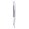Набор подарочный "Lightness": ручка шариковая + крючек д/ сумки, серый