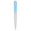 Набір подарунковий "Crystal": ручка кулькова + гачок д/ сумки, синій ( LS.122028-02 )