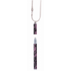 Ручка шариковая "Lace" с цепочкой 70см, розовый