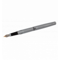 Ручка перова в оксамитовому чохлі, хром