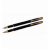 Комплект ручок (перо+ролер) в подарунковому футлярі L, чорний