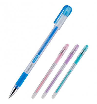 Ручка гелева "пиши-стирай" Axent AG1071-02-A, 0.5 мм, сині чорнила