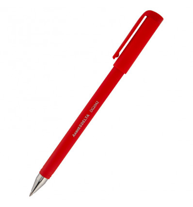 Ручка гелева Delta DG2042-06, червона, 0.7 мм
