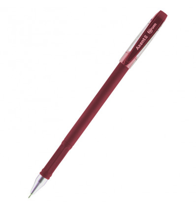 Ручка гелева Axent Forum AG1006-06-A, червона, 0.5 мм