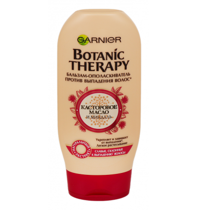 Бальзам-ополаскиватель Garnier Botanic Therapy Касторовое масло и миндаль 200мл