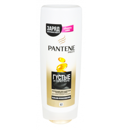 Бальзам-ополіскувач Pantene Pro-V Густі та Міцні 360мл